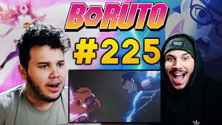 REACTION | "Boruto #225" - Sarada Vs ChoCho!