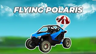 Flying polaris 💥  || Extreme car driving simulator || #100