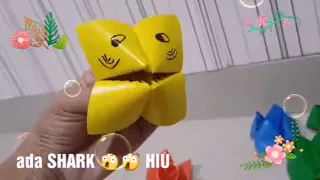 Origami baby shark