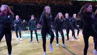 Move Out Loud halftime performance at Milwaukee Bucks 2017