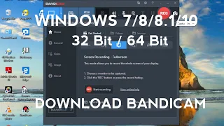 Bandicam kaise download kare l pc/laptop par Bandicam l Windows 7/8.1/10 par Bandicam kaise download