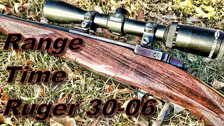 Ruger M77 30-06 Range Time