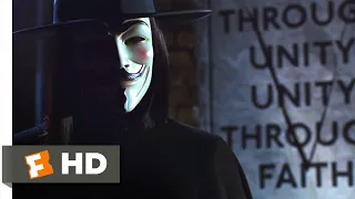 V for Vendetta (2005): You May Call Me V Scene in Hindi (1/6)