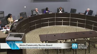 05/20/24 Metro Community Review Board