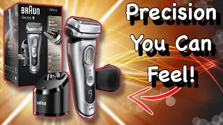 Braun S9 Electric Razor Shaver- Shave Your Head Like the Rock!
