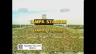 1977-12-4 NFL Broadcast Highlights Week 12 Early