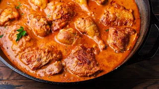 Chicken Paprikash - Hungarian Chicken Stew