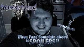 When Kingdom Hearts fans complain about "spoilers" in the trailers