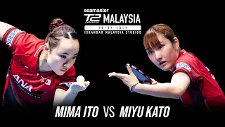 T2 Diamond 2019 Malaysia (R16) | Mima Ito vs Miyu Kato | Full Match