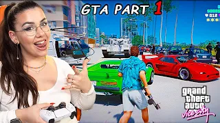 GTA VICE CITY DEFINITIVE EDITION - Part 1 - My First Time Playing GTA Series.