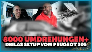 JP Performance - 8000 Umdrehungen! Dbilas Setup vom Peugeot 205