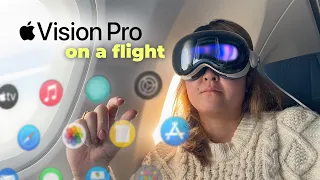 Flying with Apple Vision Pro 🛫