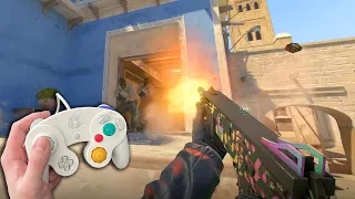 using a GameCube controller in Counter-Strike 2