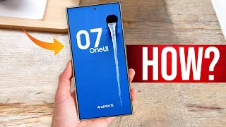 Galaxy S24 Ultra One UI 7 - Wait, How is this possible?