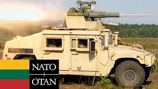 Tank Hunters in Lithuania. US Army BGM-71 TOW anti-tank missile systems in action.