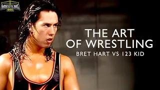 The Art of Wrestling : Bret Hart vs 1-2-3 Kid