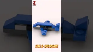 LEGO Airplane Satisfying Build Lego Moc #shorts #lego #legomoc