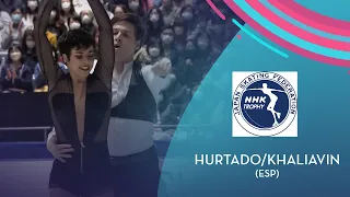 Hurtado/Khaliavin (ESP) | Ice Dance RD | NHK Trophy 2021 | #GPFigure