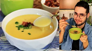 CALDO DE MANDIOQUINHA COM BACON | RECEITA ESPECIAL PARA O INVERNO