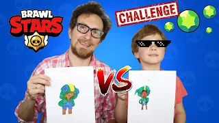 ЧЕЛЛЕНДЖ БРАВЛ СТАРС: НАРИСУЙ БРАВЛЕРА и ПОЛУЧИ ГЕМЫ! BRAWL STARS CHALLENGE