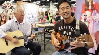 Misirlou - Bruce Shimabukuro, PukanaLa Ukulele at NAMM Show 2014