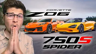 C8 CORVETTE Z06 VS MCLAREN 750S: WHAT YOU NEED TO KNOW!