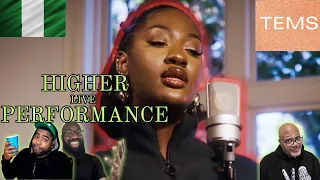 Sounds for the Soul! Tems - Higher (Live Performance) - Reaction