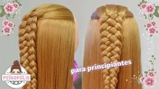 Trenza de 5 cabos para Principiantes  FÁCIL y RÁPIDO