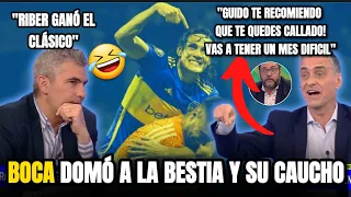 Boca domó a la BESTIA de la Libertadores y guido se quiere mat@r....