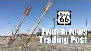 Route 66 Twin Arrows Trading Post near Flagstaff Arizona 2020