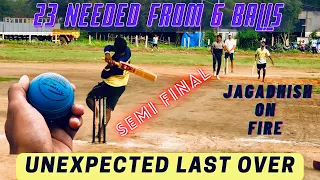 cricket | APJ Thiruppuvanam vs GPM Motors | 23 Needed from 6 Balls |  Semifinal 1 | Last Over Drama