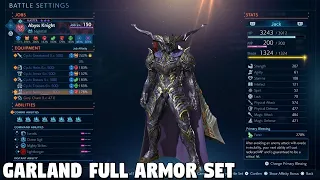 Garland Full Armor Set - Different Future Stranger of Paradise Final Fantasy Origin