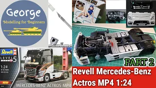 Revell Mercedes-Benz Actros MP4 1:24 part 2