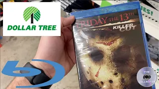 Hunting for DVD's at Dollar Tree