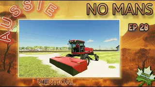 🔴LIVE  VERTICAL 🔴 -  #fs22 - Aussie No Man's, field and road work  EP 20