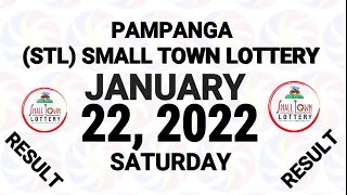 STL Pampanga January 22 2022 (Saturday) 1st, 2nd, 3rd Draw Result | SunCove STL