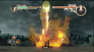 Naruto: Ultimate Ninja Storm 2 - Sasuke vs Itachi Final Boss Fight (Japanese) HD