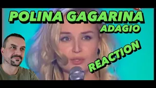 POLINA GAGARINA ADAGIO Полина Гагарина "Адажио" REACTION