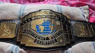 WWF Block Logo Intercontinental Championship Replica Review Update.