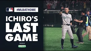 Ichiro Suzuki's Last Game (Mariners vs. Athletics, 3/21/19) | #MLBAtHome