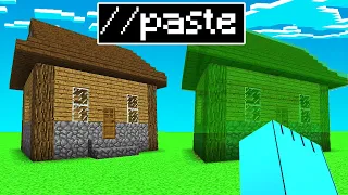 Oszukuje HACKAMI //paste w Konkursie Budowania w Minecraft!