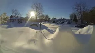 Winter Storm Jonas Time Lapse - Centreville, VA