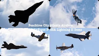 2021 F-35A Lightning II Demo - Atlanta Airshow