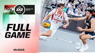 Hungary 🇭🇺 vs France 🇫🇷 | Men | Full Game | FIBA 3x3 U18 World Cup 2023