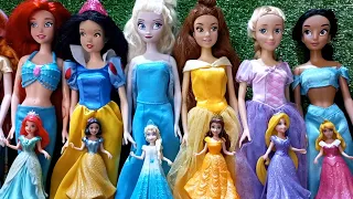 Disney Princess Doll Makeover ~ DIY Miniature Ideas for Barbie - Wig, Dress, Faceup, and More! DIY