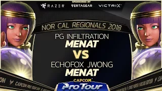 PG | INFILTRATION vs. EchoFox | JWong - Loser's 8ths - NCR 2018 - SFV - CPT 2018