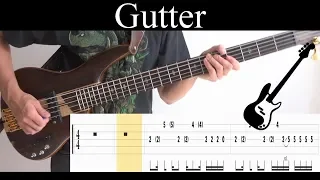 Gutter (Lunatic Soul) - (BASS ONLY) Bass Cover (With Tabs)