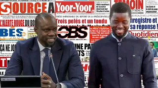 Diomaye en vedette, SONKO, Rapports CDC, PDS, Karim Waré, Cas Doro, Revue de presse Wolof sur AGTN…