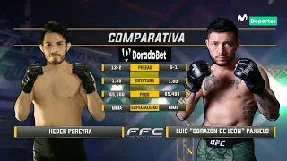 FFC 59: HEBER PEREYRA vs LUIS 'CORAZÓN DE LEÓN' PAJUELO | Fusion Fighting Championship