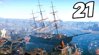 Fallout 4: Last Voyage of The U.S.S. Constitution, Here There Be Monsters + More | Part 21